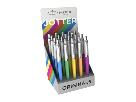 PARKER Stylo à bille JOTTER ORIGINALS, présentoir de 20