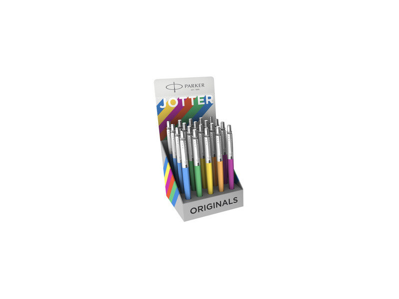 PARKER Stylo à bille JOTTER ORIGINALS, présentoir de 20