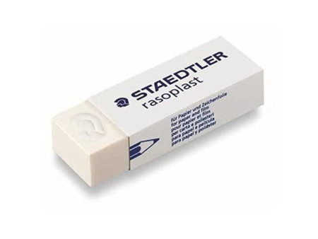 STAEDTLER Gomme plastique rasoplast 526 B20, blanc