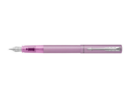 PARKER Stylo plume VECTOR XL, bleu argent mat métallisé C.T.