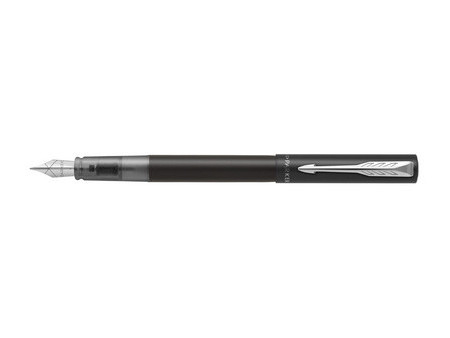 PARKER Stylo plume VECTOR XL, bleu argent mat métallisé C.T.