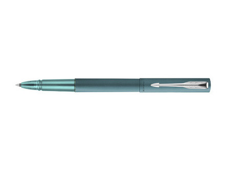 PARKER Stylo roller VECTOR XL, bleu argent métallisé C.T.