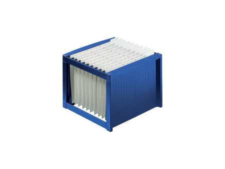 helit Bac pour dossiers suspendus 'the rack', bleu