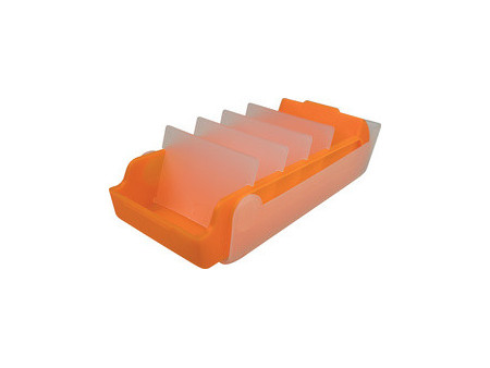 helit Boîte à fiches éducatives 'the beebox' A7, orange