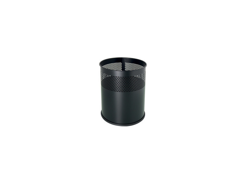 helit Corbeille à papier 'the dot', 15 L, argent