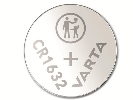 VARTA Pile bouton au lithium 'Electronics', CR1632, 3 V