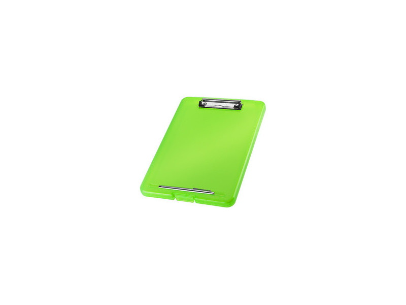 helit Porte-bloc avec compartiment 'the clip', A4, blanc