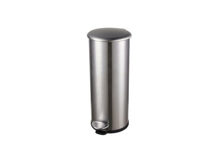 helit Poubelle à pédale 'the zinc', 20 litres, blanc