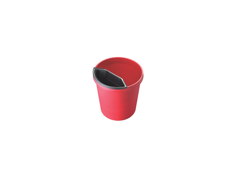 helit Corbeille à papier 'the german', 45 litres, PE, rouge