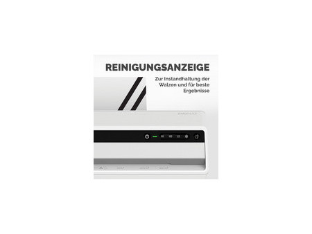 Fellowes Plastifieuse Saturn, format A4, blanc/gris