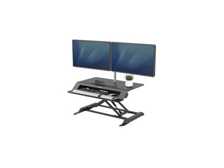 Fellowes Station de travail assis-debout Lotus LT, noir