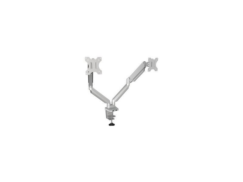 Fellowes Bras porte-écrans double Platinum Series, blanc