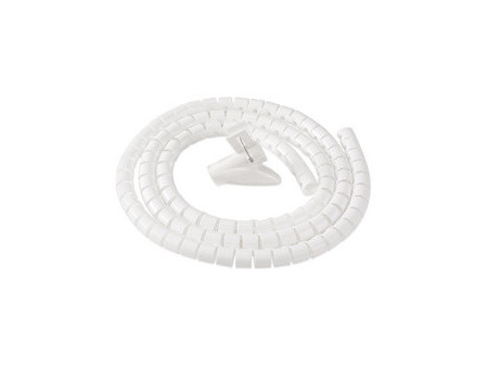 Fellowes Gaine de câbles Câble Zip, longueur: 2,0 m, blanc