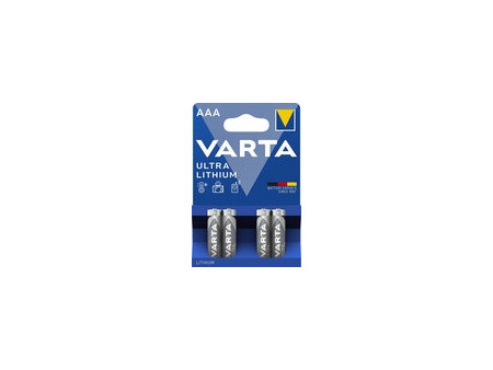 VARTA Pile au lithium Ultra Lithium, Micro (AAA), pack de 2