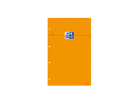 Oxford Bloc-notes, 210 x 315, ligné - avec marge, 160 pages
