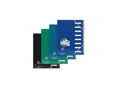 Oxford Trieur 'Oceanis', A4, 8 onglets, PP recyclé, assorti