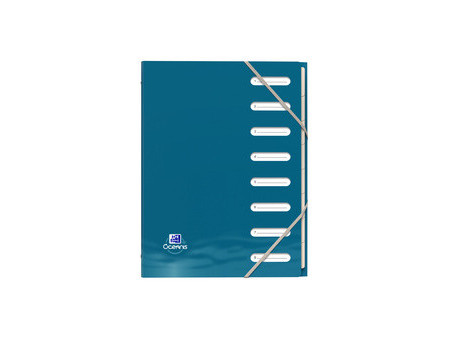 Oxford Trieur 'Oceanis', A4, 8 onglets, PP recyclé, assorti