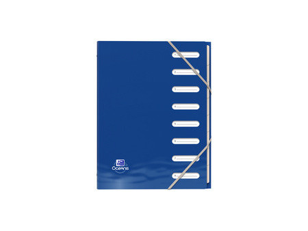 Oxford Trieur 'Oceanis', A4, 8 onglets, PP recyclé, assorti