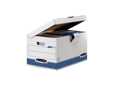 Fellowes BANKERS BOX SYSTEM Boîte d'archives avec couvercle