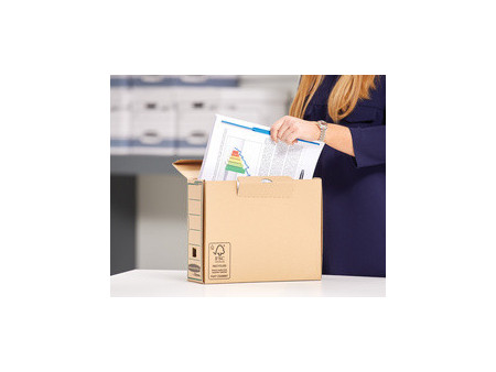 Fellowes Boîte d'archives BANKERS BOX EARTH, marron