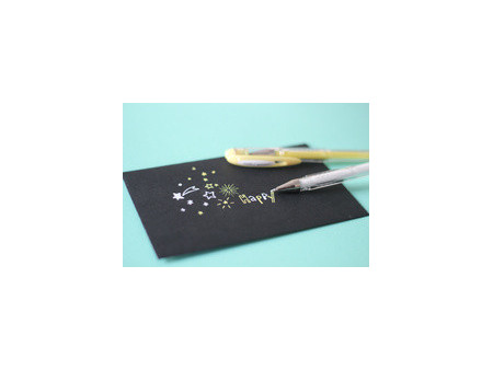 uni-ball Stylo roller encre gel SIGNO UM120AC, blanc
