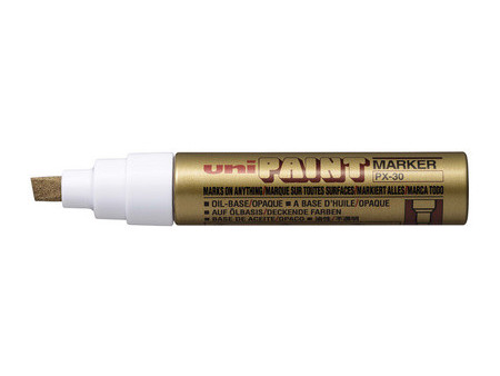 uni-ball Marqueur permanent PAINT PX30, blanc