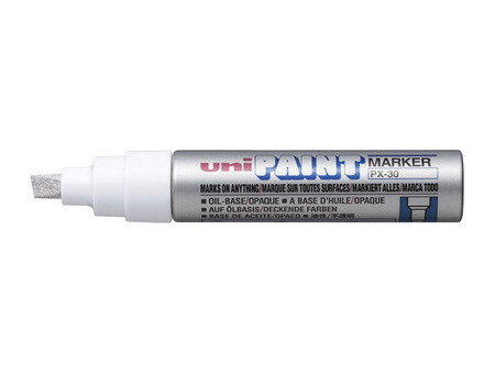 uni-ball Marqueur permanent PAINT PX30, blanc