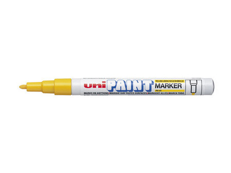uni-ball Marqueur permanent PAINT PX21, jaune