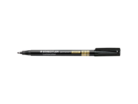 STAEDTLER Marqueur permanent 319F Lumocolor spécial, noir