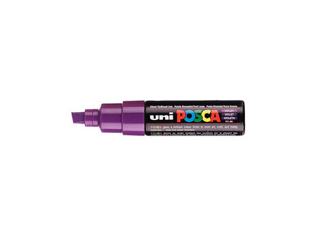 POSCA Marqueur à pigment PC-8K, bleu métallique