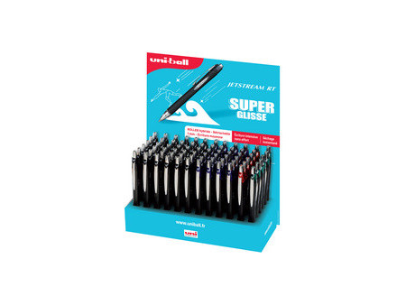 uni-ball Stylo roller encre JETSTREAM SXN210, présentoir