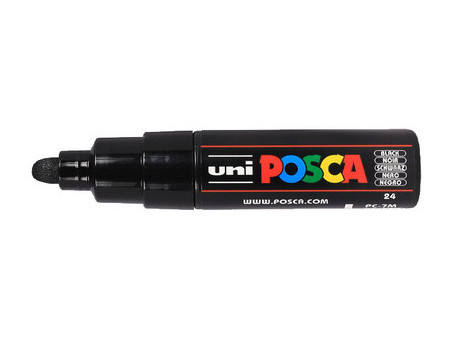 POSCA Marqueur à pigment PC-7M, gris