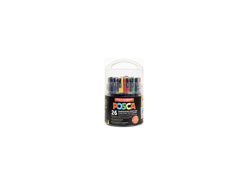 POSCA Marqueur à pigment 'Pack XL Classique', set de 26