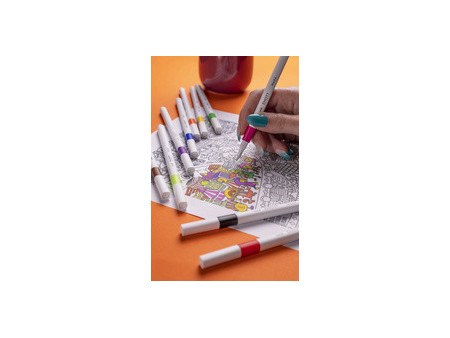 uni-ball Feutre EMOTT, set de 10 'Pastel Colors'