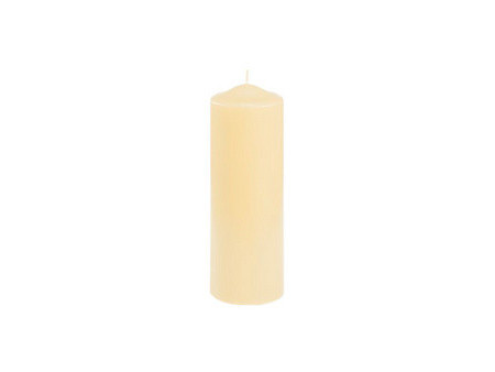 STARPAK Bougie cylindrique, diamètre: 70 mm, blanc