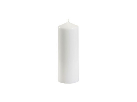 STARPAK Bougie cylindrique, diamètre: 70 mm, crème