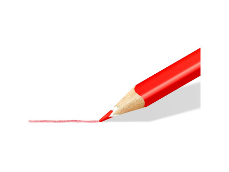 STAEDTLER Crayon de couleur ergosoft triangulaire,étui de 12