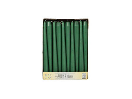 STARPAK Bougie de chandelier, 22 mm, pack de 50, jaune
