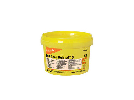 Soft Care REINOL Pâte lavante pour mains S, pot de 500 ml