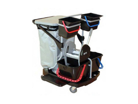 TASKI Chariot de ménage DI Enviro Trolley Wet, noir / gris