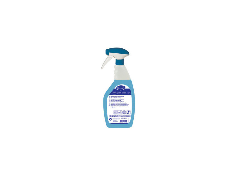 TASKI Nettoyant verre et toute surface Sprint Glass, 750 ml