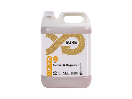 SURE Dégraissant 'Cleaner & Degreaser', 5 litres