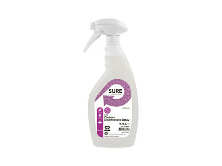 SURE Nettoyant désinfectant 'Cleaner Disinfectant', 750 ml