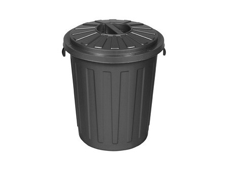 keeeper Poubelle 'Maxi-Tonne mats' avec couvercle, 23 litres