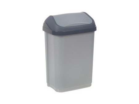 keeeper Poubelle 'swantje', 10 litres, graphite/ gris