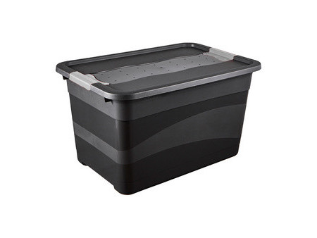 keeeper Boîte de rangement 'eckhart', 52 L, graphite/rouge