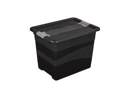 keeeper Boîte de rangement 'eckhart', 24 L, graphite/rouge