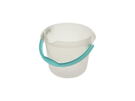 keeeper Seau de nettoyage 'mika', rond, 5 L, transparent