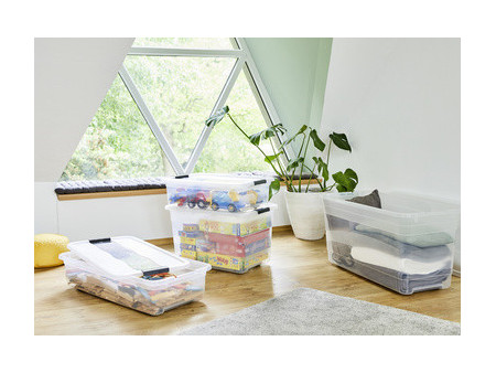 keeeper Boîte de rangement 'konrad', avec roulettes, 28 L