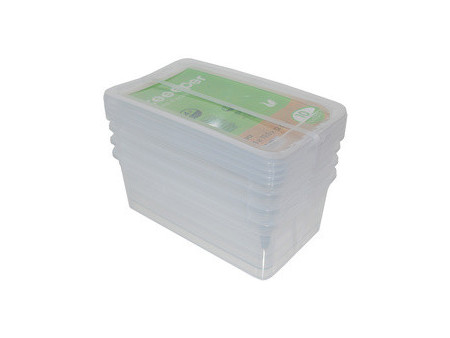 keeeper Set de boîtes de rangement 'bea', 8 pièces, PP